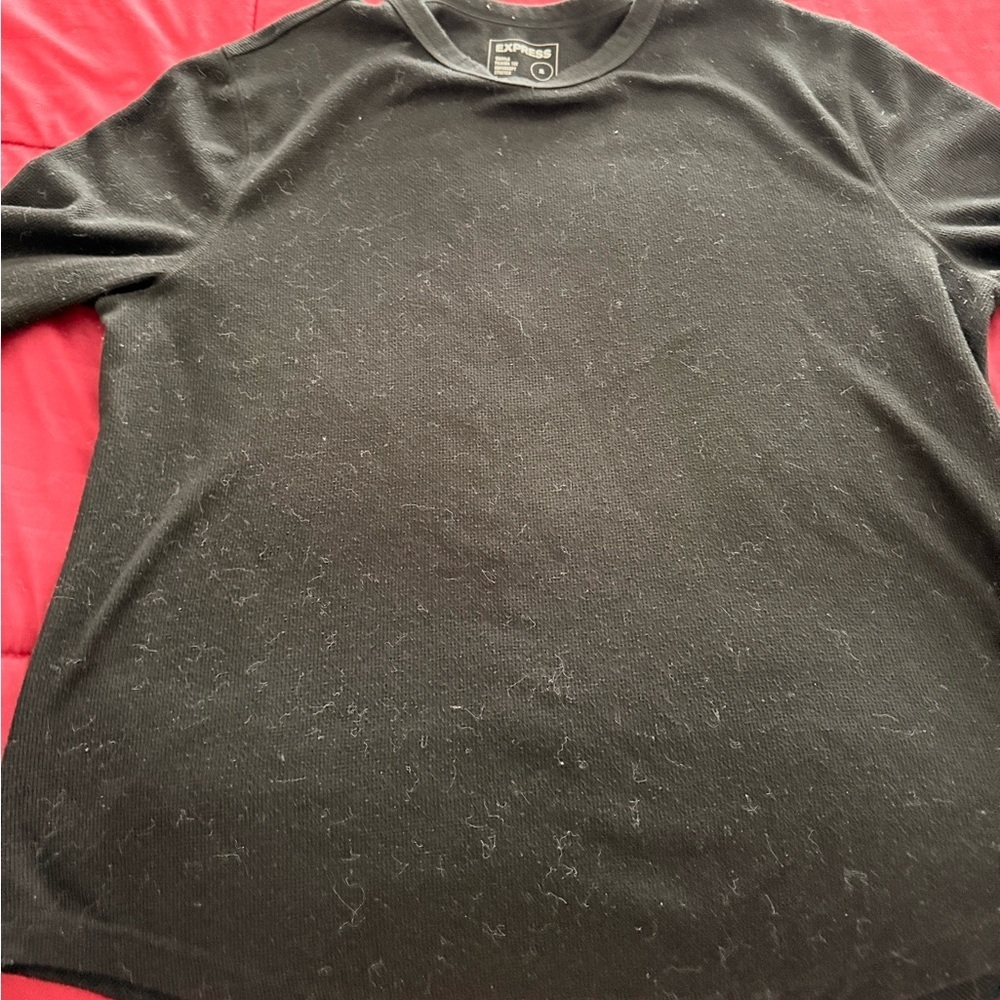 Black Long Sleeve Shirt - Picture 1 of 2